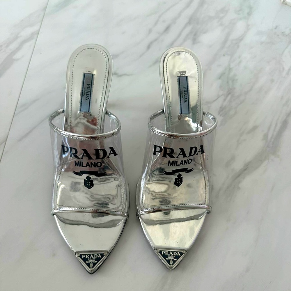 EUC PRADA PLEX SANDALS - Picture 2 of 4